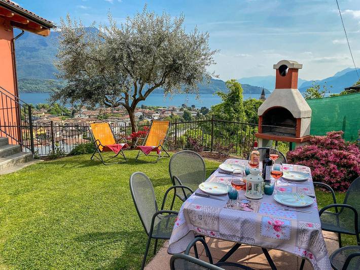 Ferienwohnung für 6 Personen, mit Garten und Seeblick sowie Ausblick in Domaso - 3