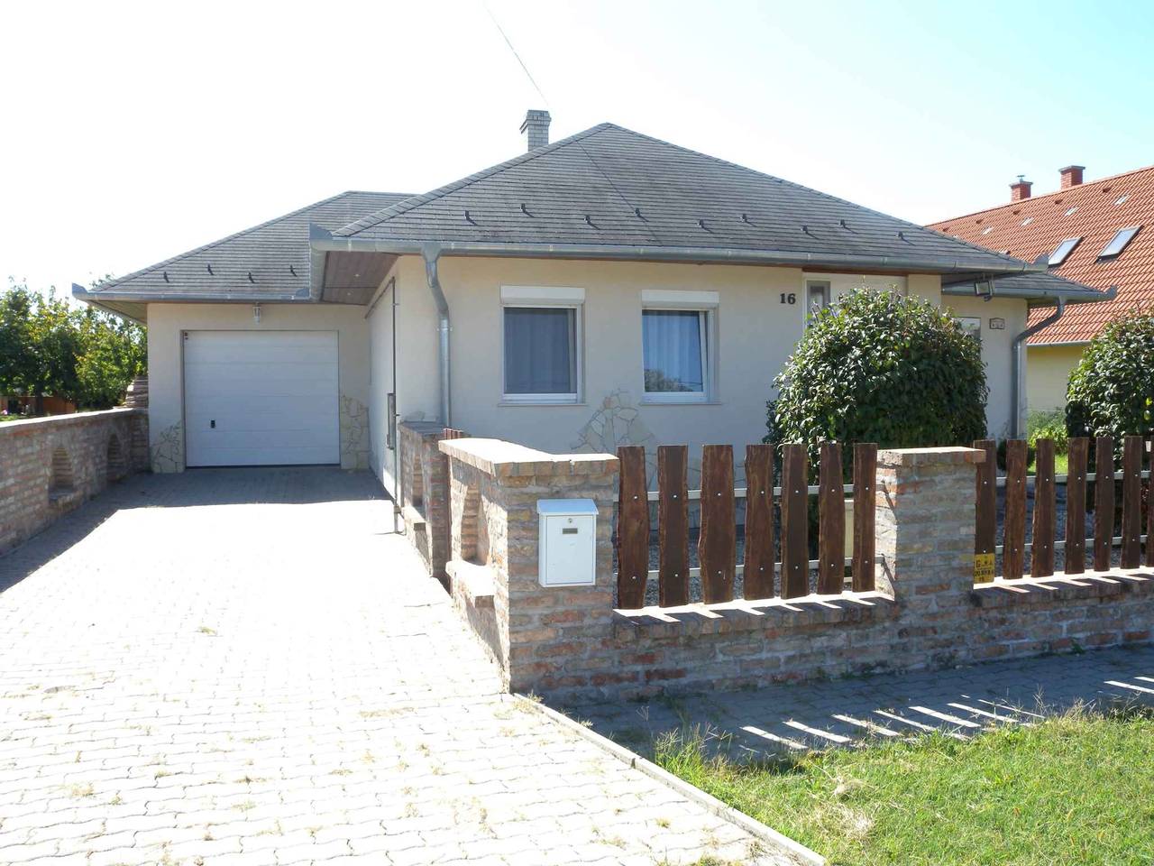 Casa vacacional con lavadora y lavavajillas  in Balatonszentgyörgy, Orilla sur del lago Balaton