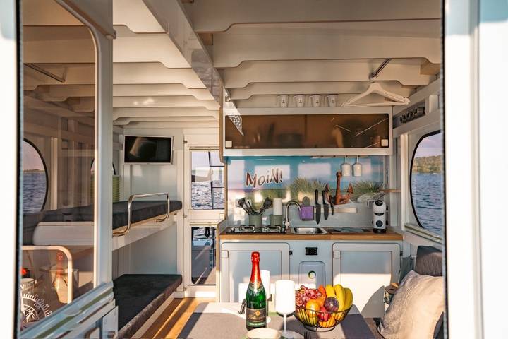Ferienwohnung für 4 Personen, mit Terrasse und Seeblick sowie Ausblick in Saale-Unstrut - 2