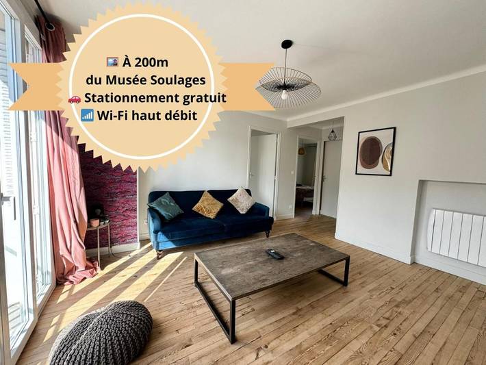 Appartement de vacances pour 5 personnes, avec balcon