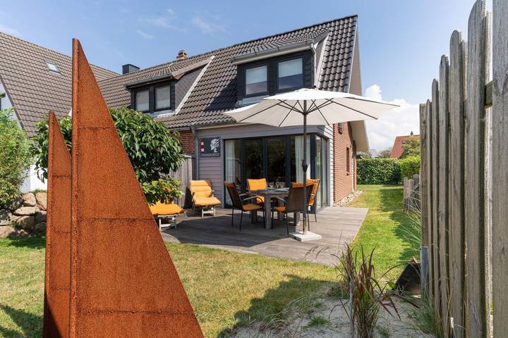 Ferienhaus mit Meerblick für 3 Personen, mit Garten und Terrasse, mit Haustier