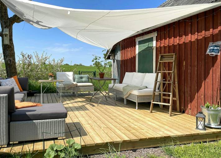 Ferienhaus für 6 Personen, mit Garten und Terrasse, kinderfreundlich in Ödeshög