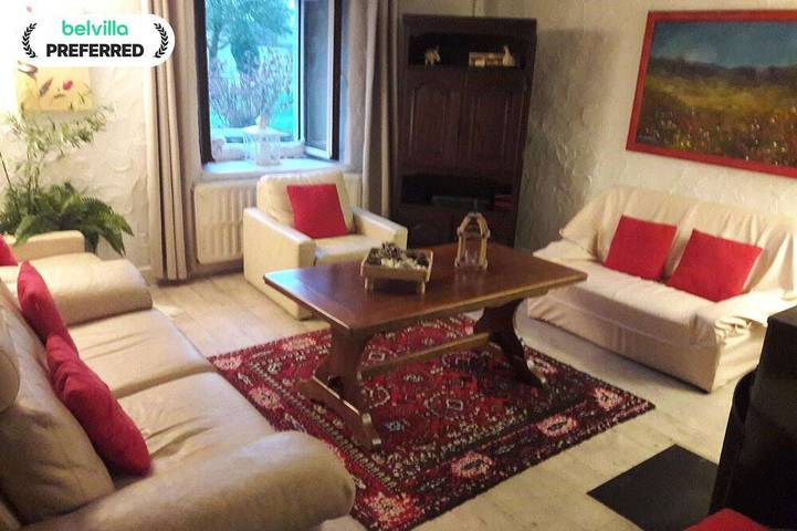 Maison de vacances pour 6 personnes, avec terrasse et jardin, animaux acceptés à Houffalize