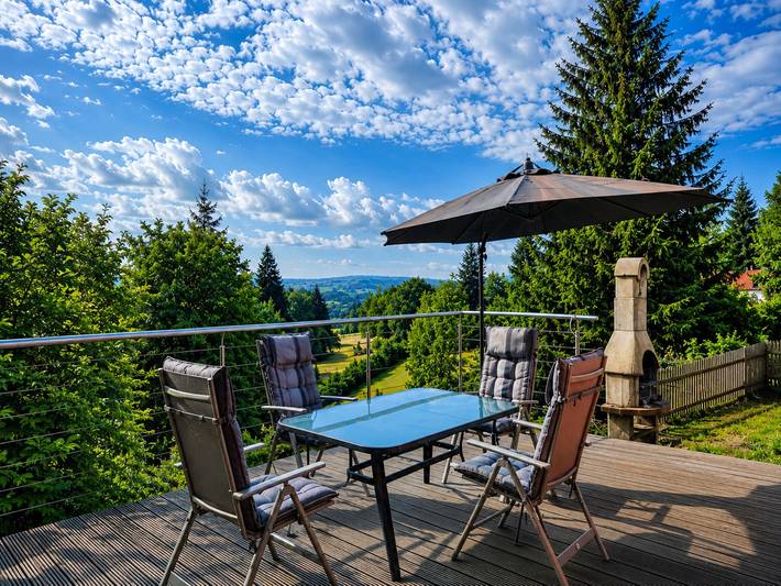Ferienhaus für 4 Personen, mit Balkon und Terrasse im Thüringer Wald - 2