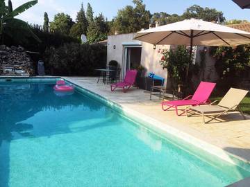 Maison d’hôte pour 2 personnes, avec jardin ainsi que piscine et vue à Saint-Paul-de-Vence