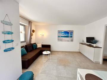 Gîte pour 4 personnes, avec balcon et vue dans Plage Beau Rivage Saint Raphael