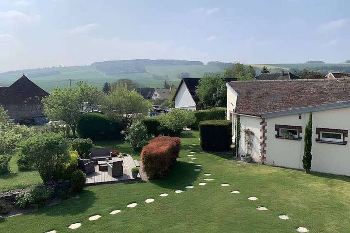 Location de vacances pour 6 personnes, avec terrasse, animaux acceptés dans Grange l'Évêque