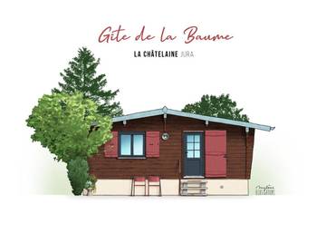 Maison de campagne pour 2 personnes, avec jardin, animaux acceptés à La Châtelaine