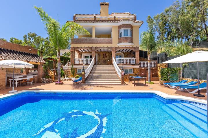 Holiday rental for 8 people, with garden in Mijas Costa