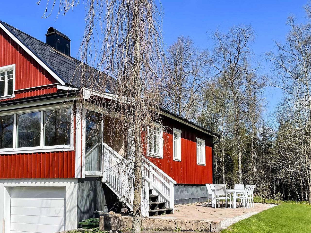 Mysig lägenhet med 2 sovrum i Alperna in Tvärreds distrikt, Västergötland