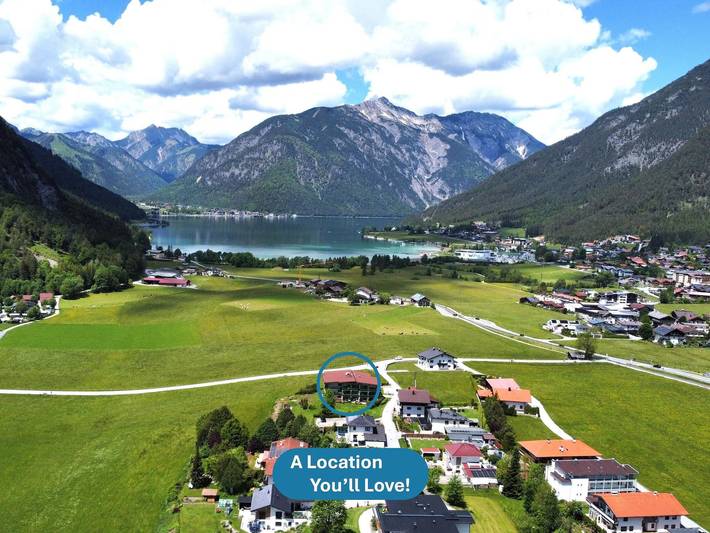 Ferienwohnung für 2 Personen, mit Balkon und Terrasse sowie Seeblick in Eben am Achensee - 2