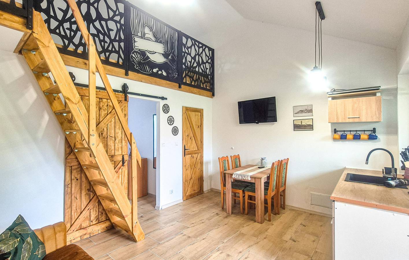 Ferienhaus für 6 Personen mit Garten in Gaski, Powiat Koszaliński