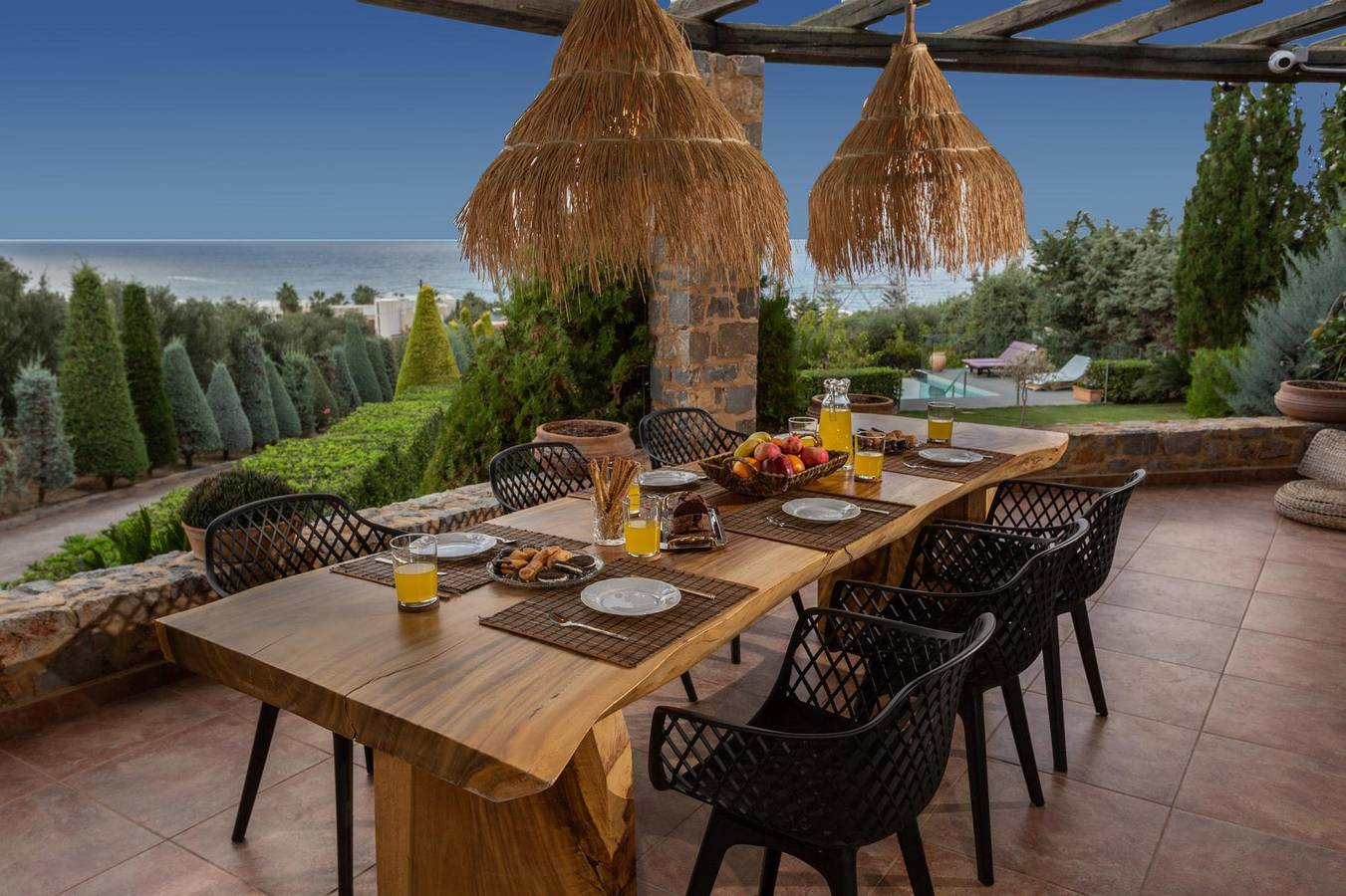 Luxury Villa Golden Crest with private pool in Heraklion og Omegn