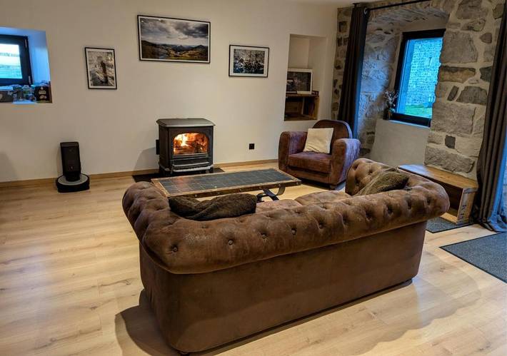 Location de vacances pour 10 personnes, avec vue ainsi que jardin et terrasse à Mazet-Saint-Voy - 4