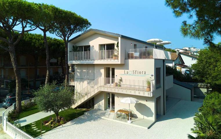 Chambre d’hôte pour 2 personnes, avec balcon et jardin à Cervia - 4