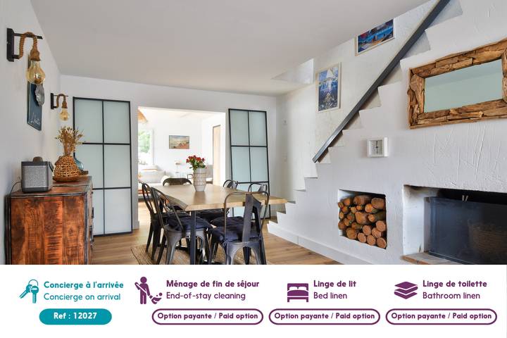 Location de vacances pour 7 personnes, avec jardin et terrasse dans Plage des sables d'or - 4