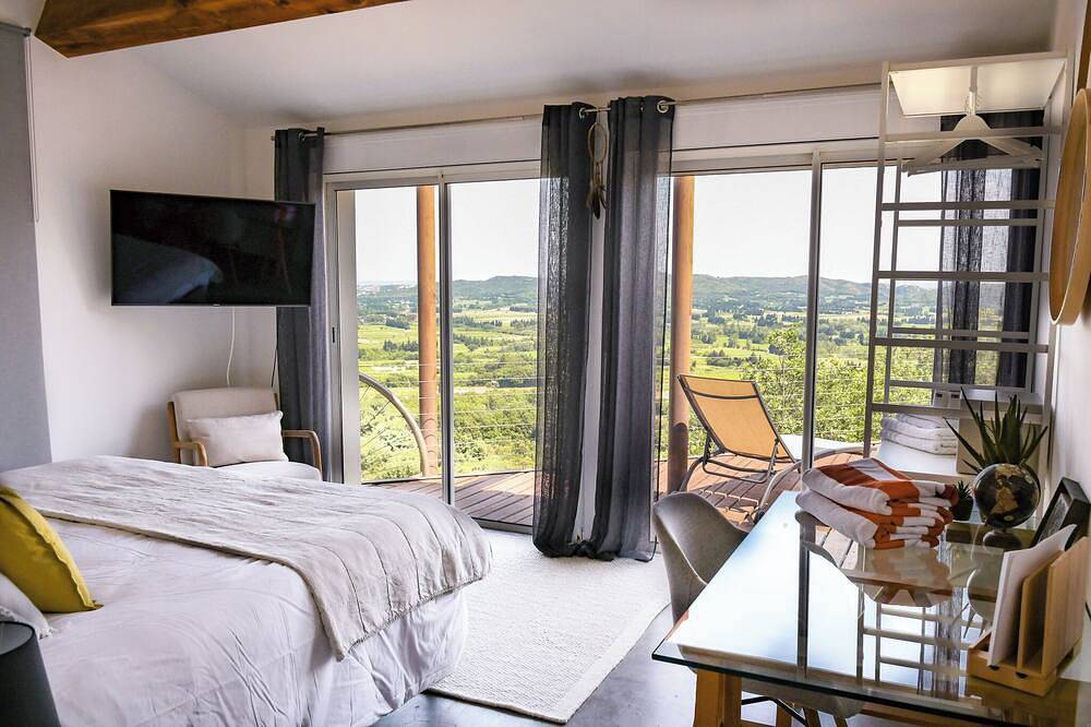 Les Hauts d'Avignon - Guesthouse - Room 2 in Rochefort-du-Gard, Nimes und Umgebung