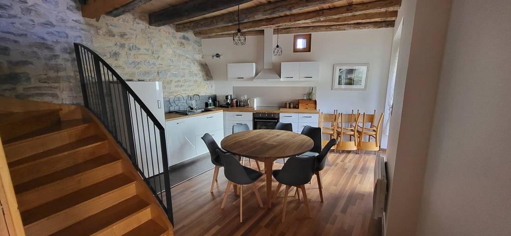 Gîte pour 7 personnes, avec terrasse et jardin, animaux acceptés à Rivière-sur-Tarn - 3