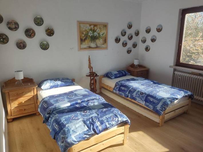 Ferienwohnung, mit Garten und Ausblick