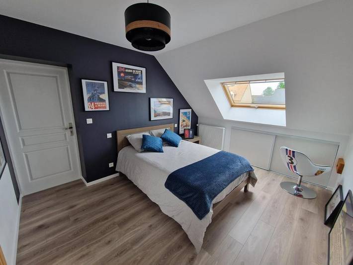 Chambre d’hôte pour 3 personnes, avec Terrasse et Jardin
