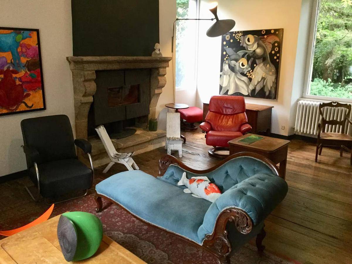 Double Room with Garden View in Pluméliau, Région de Pontivy