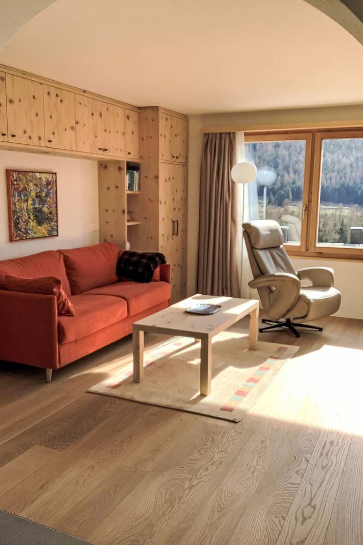Ferienwohnung für 4 Personen, mit Balkon in Pontresina - 4