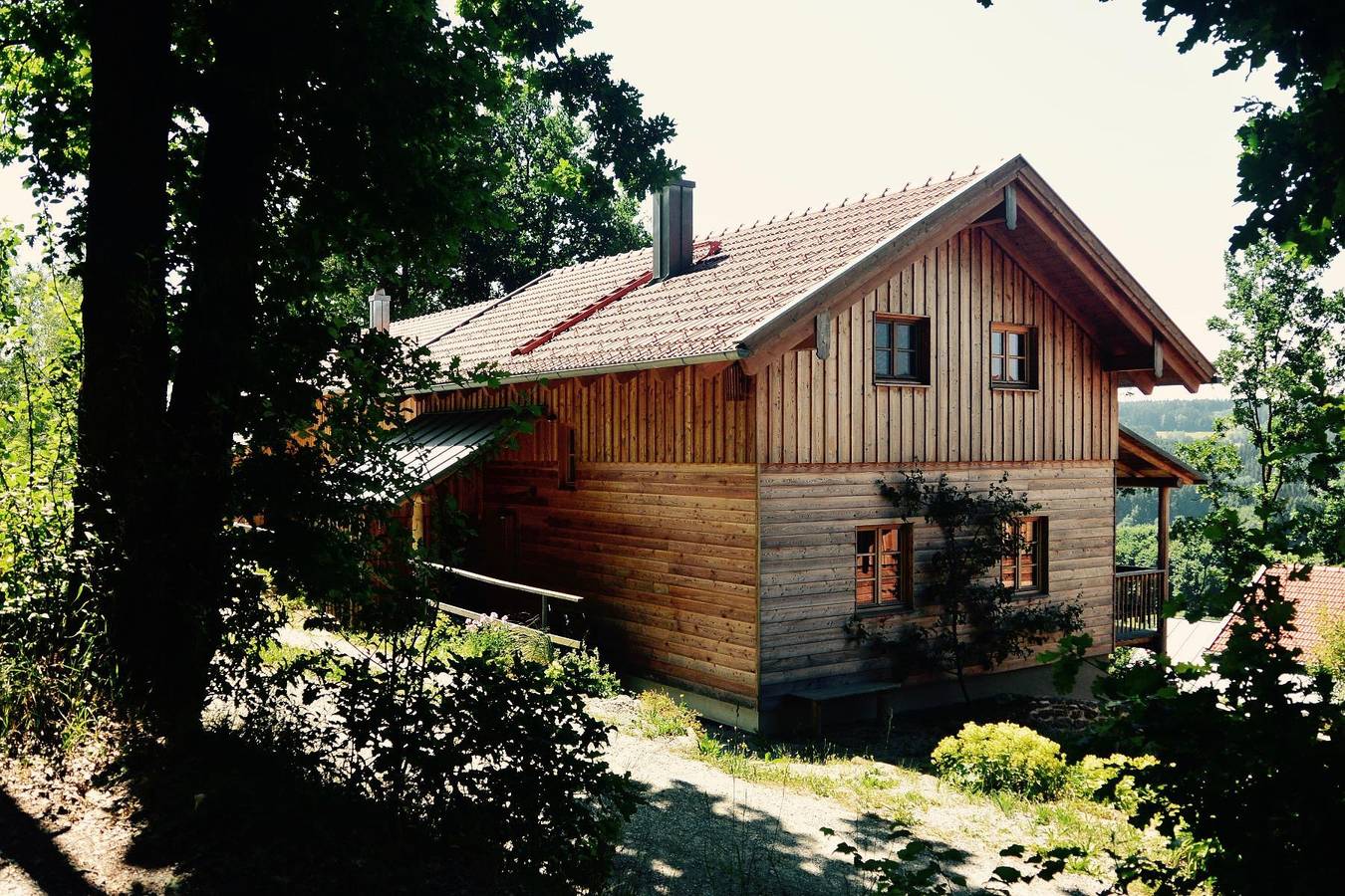Sunleitn Ferienhäuser am Waldrand - Berghütten mit Sauna in Geiersthal, Ostbayern
