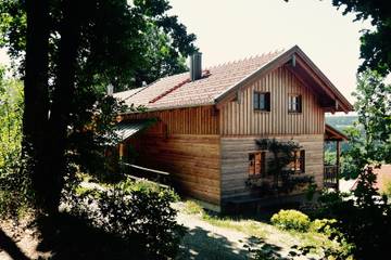 Ferienhaus für 5 Personen, mit Terrasse und Sauna in Geiersthal