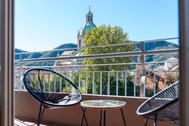 Vakantieappartement voor 2 personen, met balkon in Como