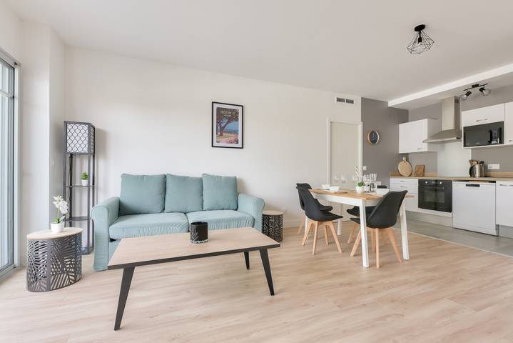 Gîte pour 4 personnes, avec Balcon à Andernos-les-Bains