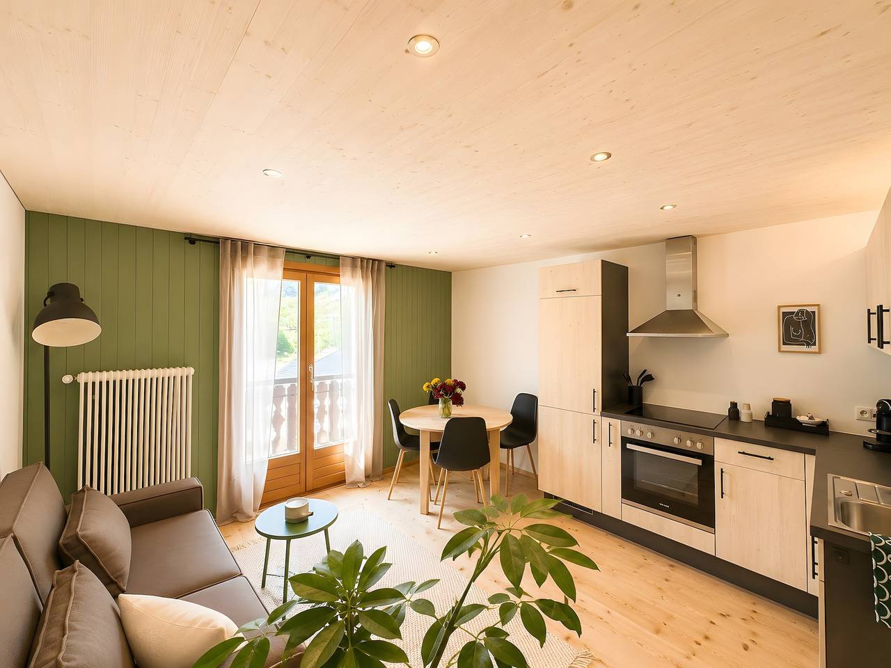 Ganze Wohnung, Apartment „Wälderblick“ mit Bergblick, Gemeinschaftsterrasse und Wlan in Au, Bregenzerwald