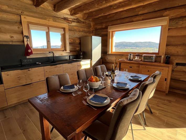 Gîte pour 6 personnes, avec terrasse et jacuzzi à Foncine-le-Haut - 4