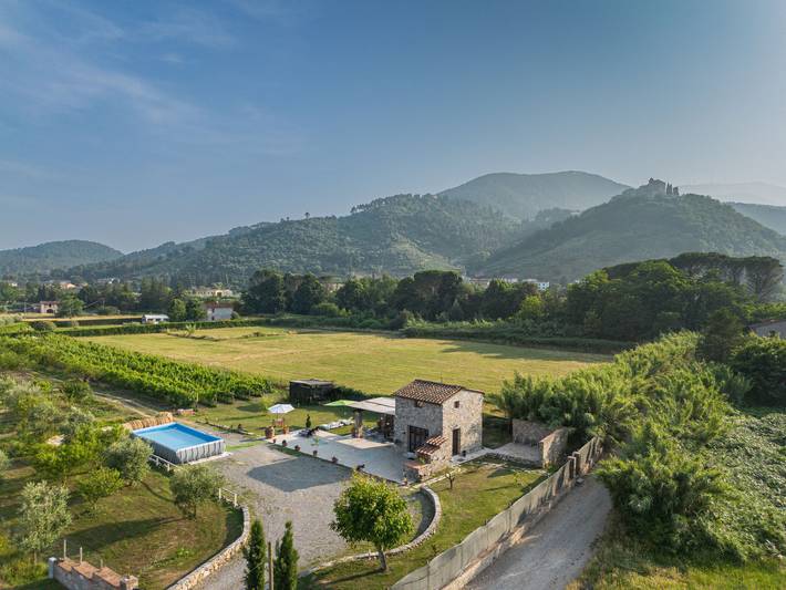 Location de vacances pour 3 personnes, avec sauna ainsi que terrasse et jardin, animaux acceptés à Capannori - 4