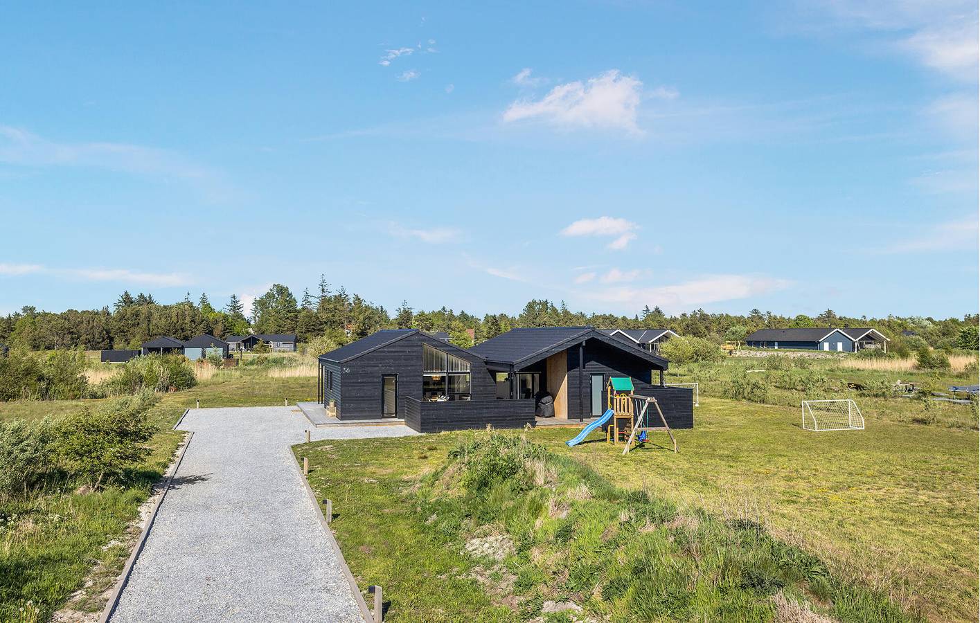 Feriehus for 8 personer med sauna in Bratten, Jerup