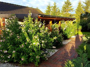 Ferienwohnung für 4 Personen, mit Terrasse und Garten, kinderfreundlich in Satow