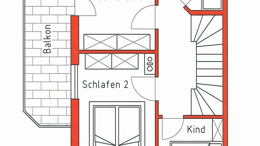 Ferienhaus für 8 Personen, mit Terrasse in Rettenberg - 4