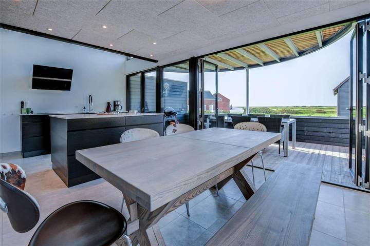 Ferienhaus mit Meerblick für 6 Personen, mit Balkon und Whirlpool auf Rømø - 4