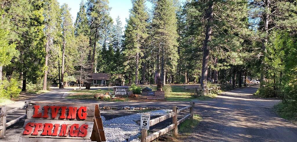 Bell Tent at Bigfoot Lodging Lassen in Shasta County