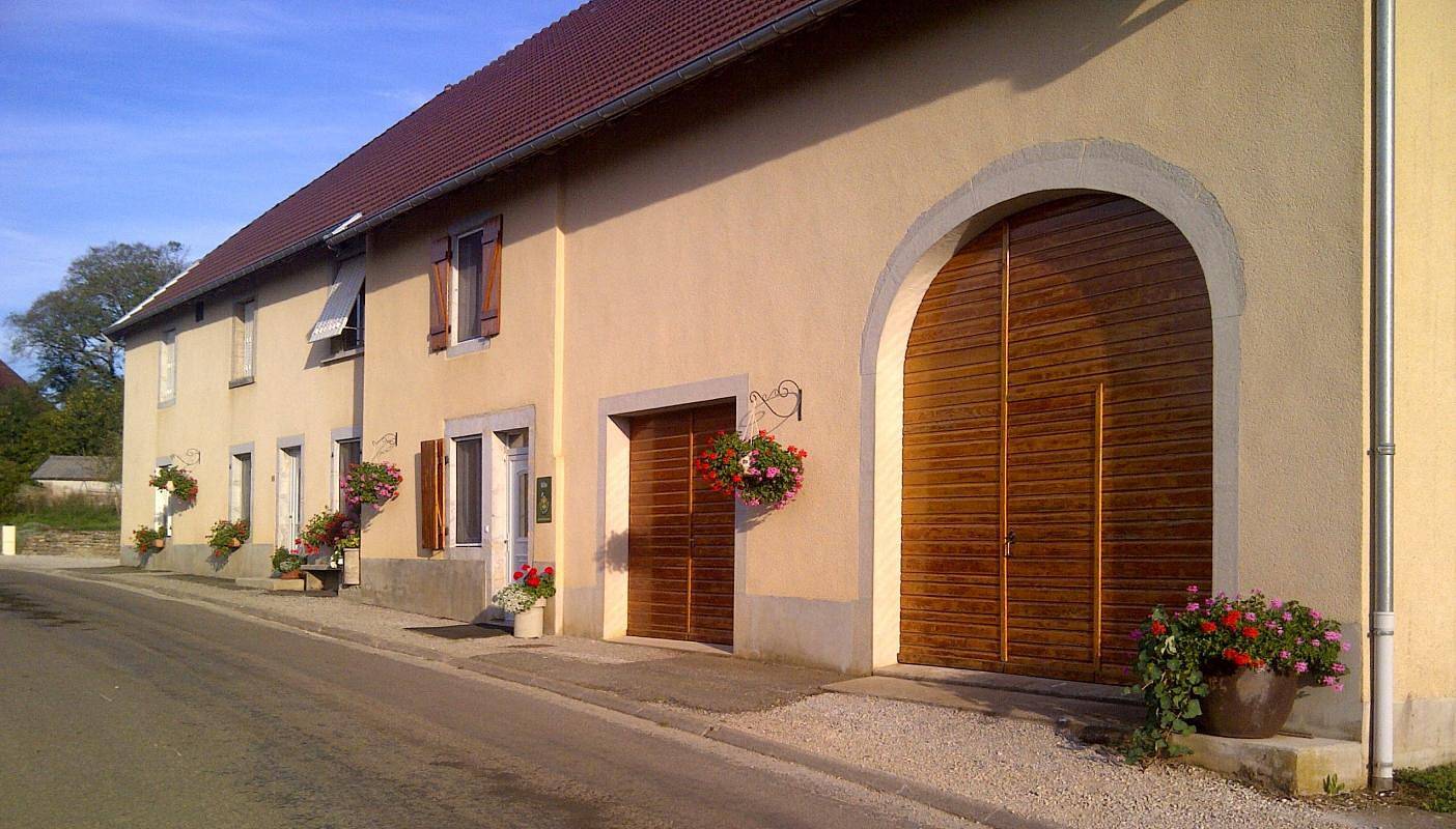 Gîte pour 6 personnes avec vue in Jura Francais