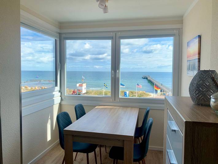 Ferienwohnung für 4 Personen, mit Garten und Sauna in Schönberg