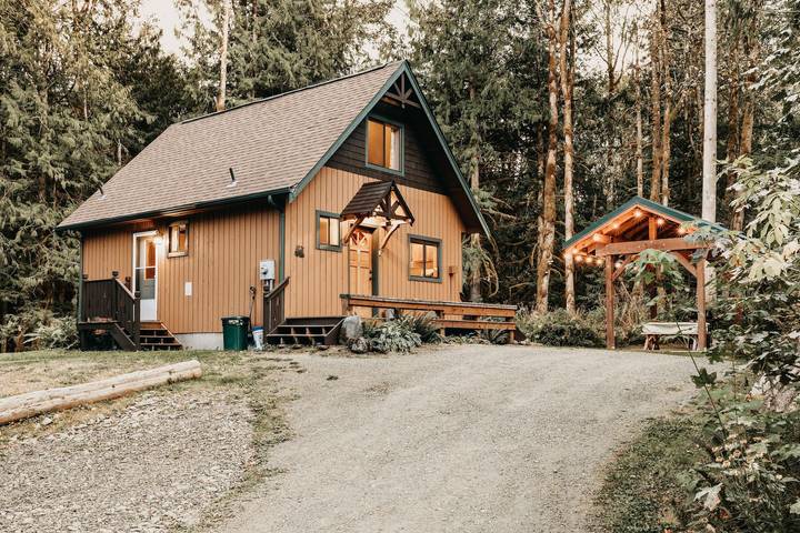 Cabin for 5 people, with view, with pets in Washington