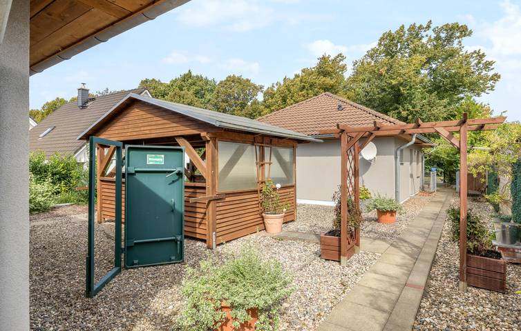 Ferienhaus für 4 Personen, mit Terrasse und Garten in Patzig