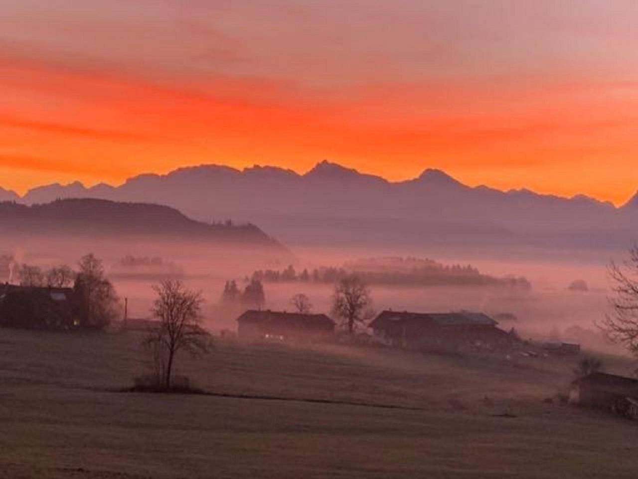 Ganze Ferienwohnung, Landhaus Böck Alpenblick - Ferienwohnung Alpenblick in Hopferau, Bayerisch Schwaben
