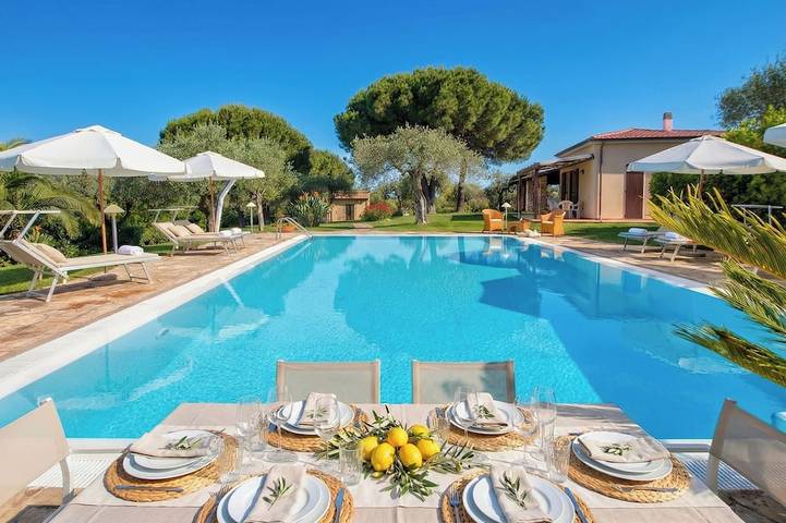 Ferienhaus für 8 Personen, mit Garten