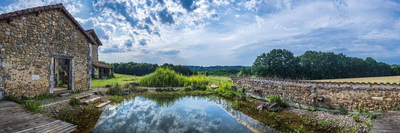 Chambre d’hôte pour 5 personnes, avec bassin pour enfant et vue ainsi que piscine et jardin en Dordogne - 2