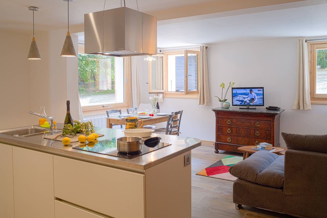 Geheel appartement, Appartement La Creusettaz in Chamonix, Mont Blanc-massief