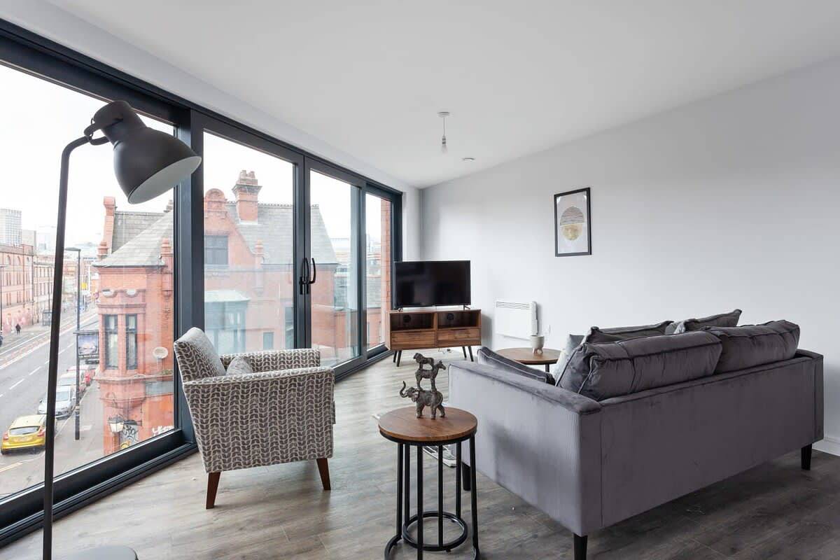 Apartamento entero, Modern & Spacious Apartment In Central Birmingham in Birmingham, Birmingham y alrededores