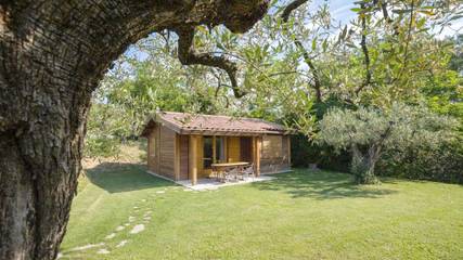 Maison de vacances pour 4 personnes, avec jardin ainsi que vue et piscine, animaux acceptés à Nyons