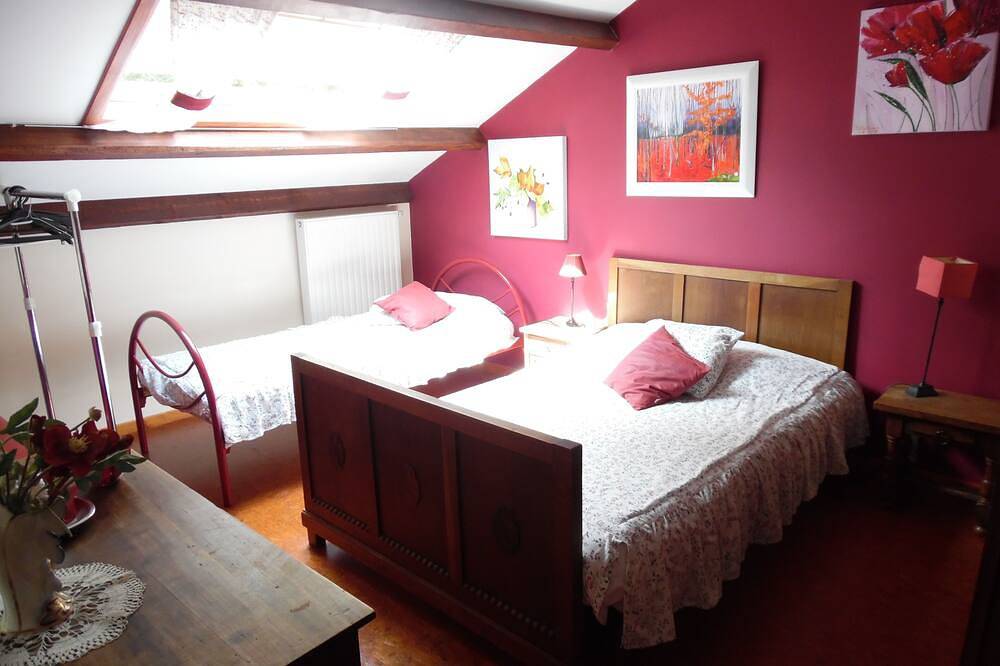 Gîte: 'Le pré du Roi', 3 Ohren, Baby-Zärtlichkeitslabel. Ruhig und grün. in Florennes, Region Namur