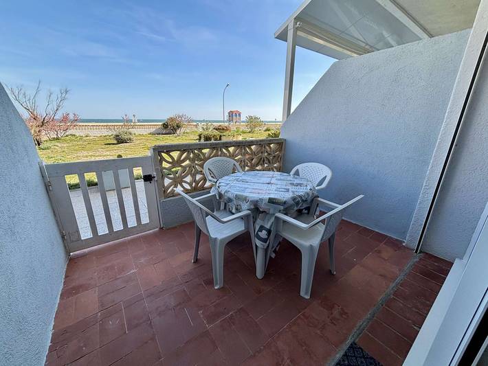 Gîte pour 3 personnes, avec terrasse dans Plage de la Côte Vermeille